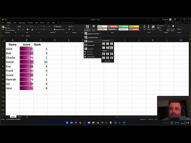How to Create a Progress Bar in Excel | Step-by-Step Guide