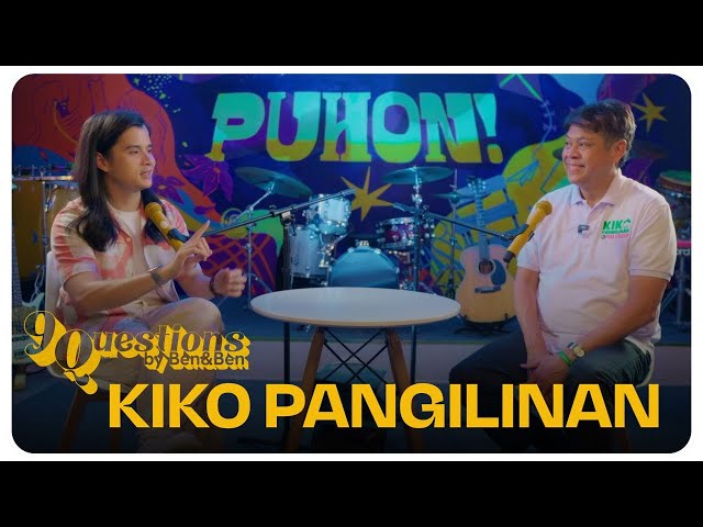 Good Governance with Sir Kiko Pangilinan | 9 Questions by Ben&Ben