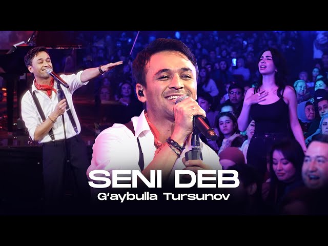G‘aybulla Tursunov  - Seni deb (Live Concert Version 2024)