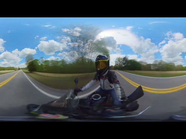 360° view of TN country back roads.