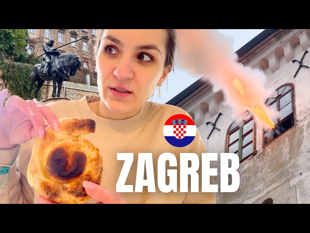 First Time in Zagreb, Croatia | First Impressions, Trying a Börek, LOUD Cannon Shot & More - EP 1