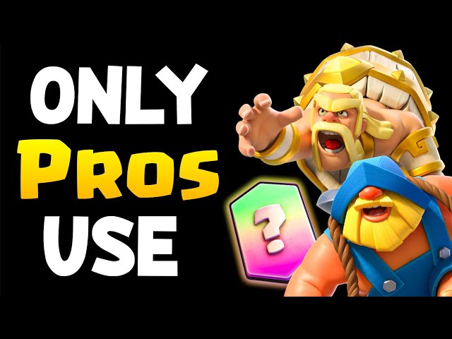 10 Cards Only PROS Use in Clash Royale