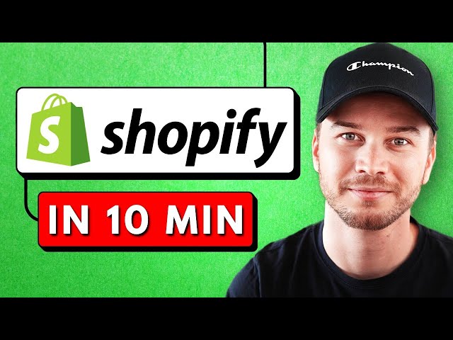 Shopify Tutorial For Beginners 2026 - Set up Your Store in 10 Minutes