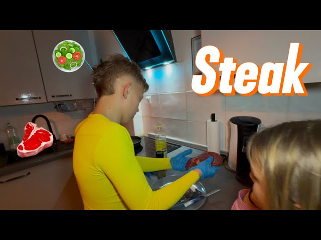 Arda and Aleyna are cooking for me for the first time 😍 l Annamiltina ￼