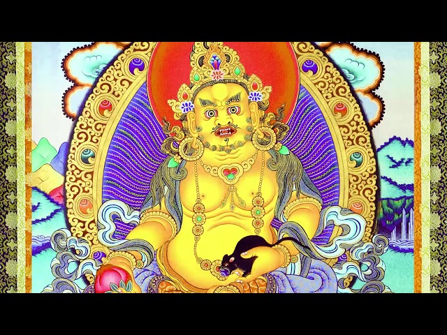 Yellow Dzambhala Mantra   Buddhist Music For Wealth & Happiness