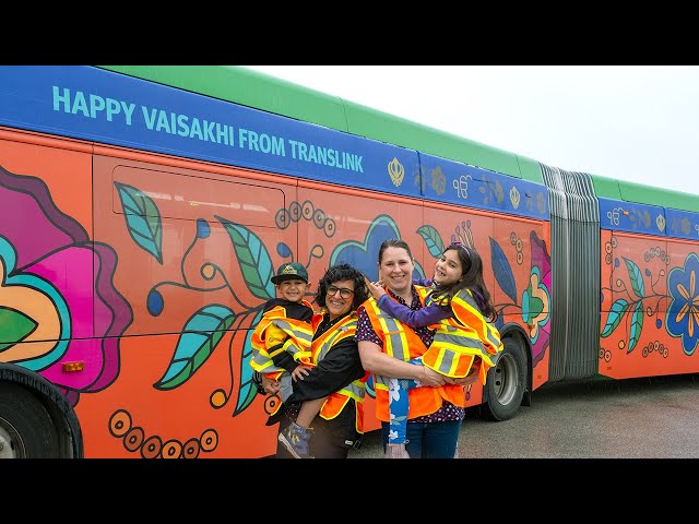Visual artist Jag designs art for Vaisakhi on her dream canvas: the bus