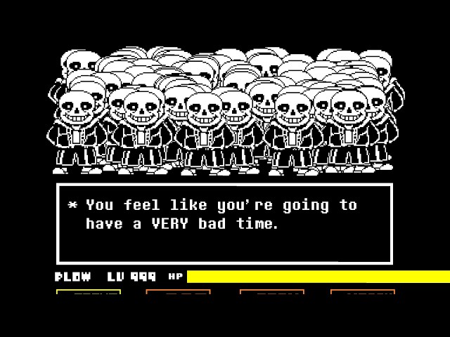VS. 100 SANSES (Undertale)