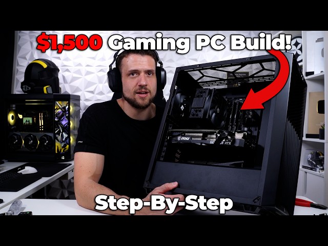 How to Build a $1500 Gaming PC (Ryzen 5 9600X and RTX 3080)