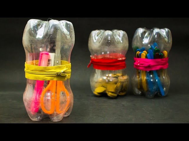 How To Make Waste Bottle Storage Box