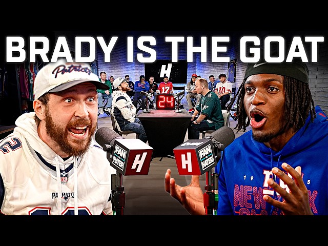 1 Tom Brady Fan VS 10 Brady Haters!