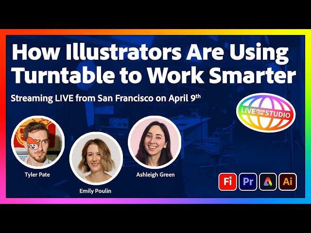 How Illustrators are Using Turntable to Work Smarter | Live from San Francisco on March 9th!