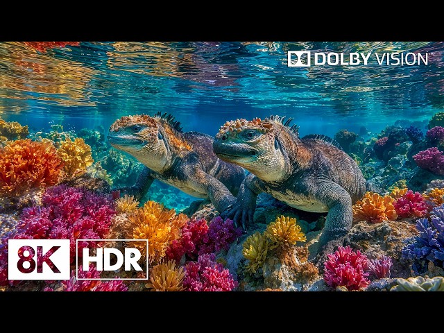 Fascinating Under Ocean Creatures in 8K HDR | Dolby Vision™