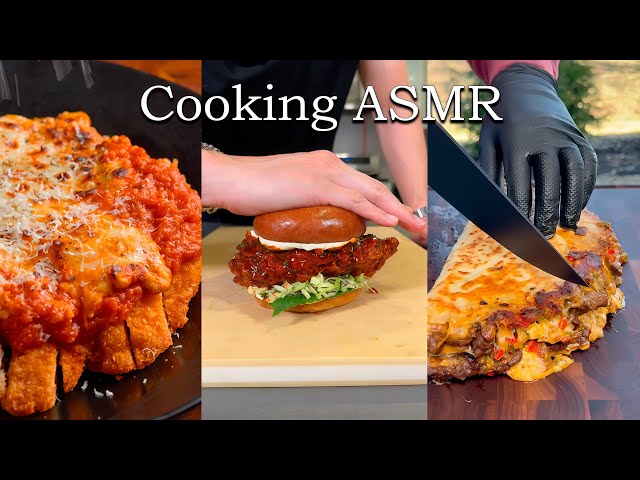 👨‍🍳 ASMR Cooking TikTok Compilation | Sizzling & Satisfying Sounds 🔥🍜