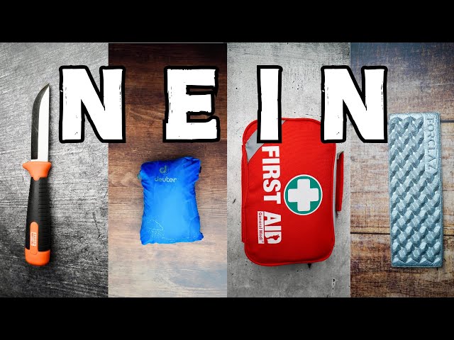 13 things you DON'T need (outdoor equipment)