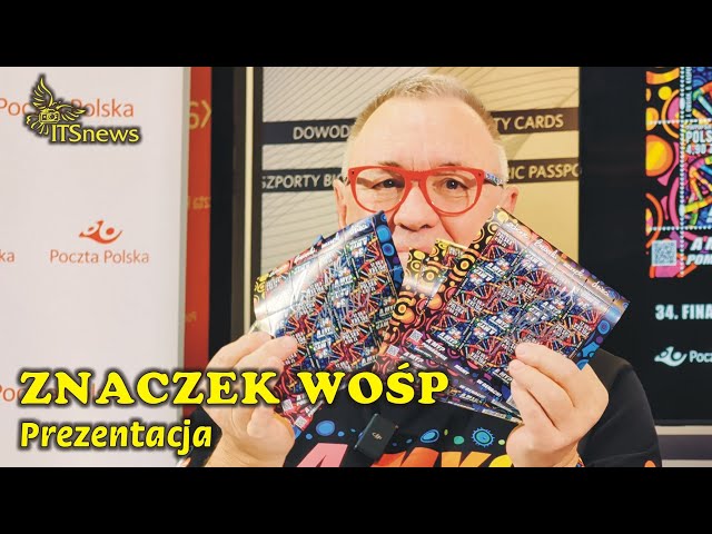 Presentation of WOŚP postage stamps