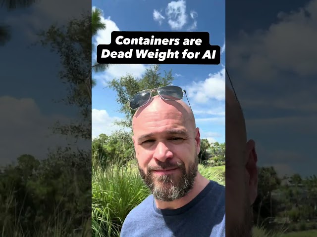 Containers Are Dead Weight for AI Workloads #aiinfrastructure  #cloudcomputing #TAHO