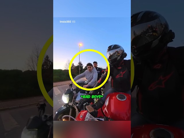 Karma hits Two Wanabe Bikers!