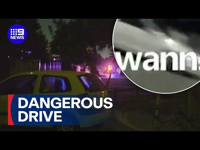 Teen fighting for life after being flung off car bonnet | 9 News Australia