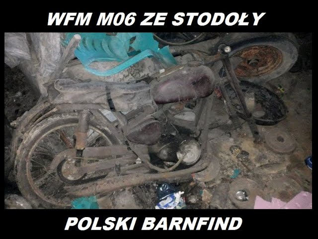 WFM M06 Z 1957 ROKU PROSTO ZE STODOŁY ZA 150 ZŁ! POLSKI BARNFIND