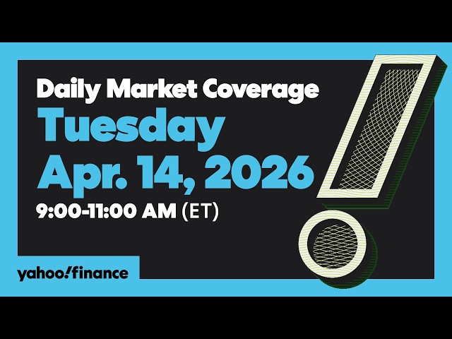 LIVE Market Coverage: Apr. 14, 2026 US stocks rise as Iran hopes grow, PPI comes in cool