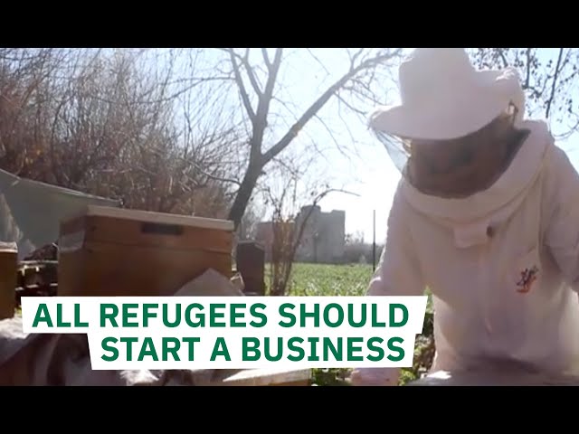 How I grew my small business - the story of a refugee beekeeper