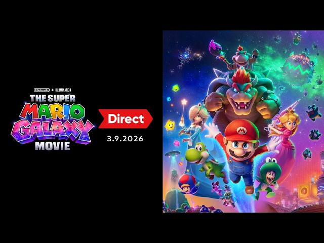 The Super Mario Galaxy Movie Direct 3.9.2026