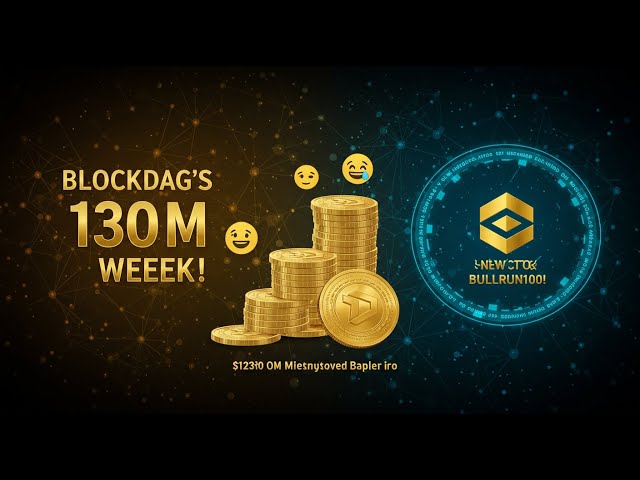BlockDAG’s $130 Million Week: Major Wins, Bold Moves, and What’s Coming Next