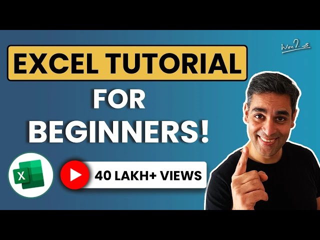 Introduction to Microsoft Excel - Excel Basics Tutorial