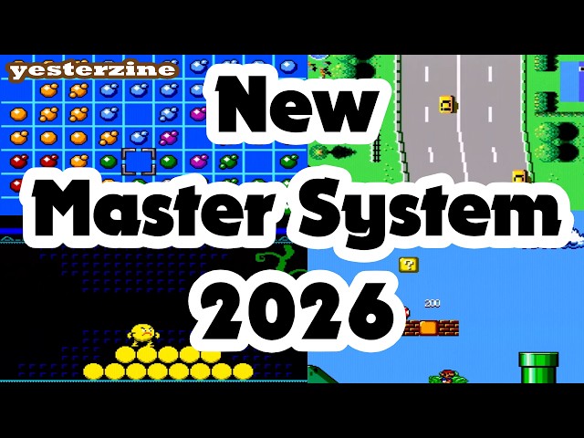 New Master System Games!  The SMS Power Competition 2026