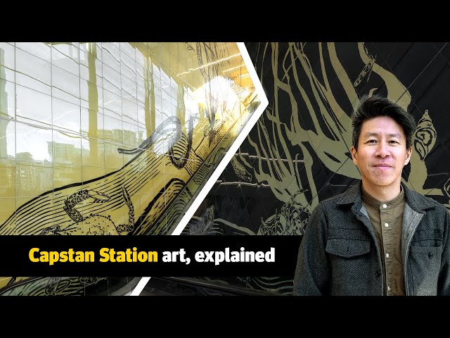Capstan Station art 'Breath Below', explained