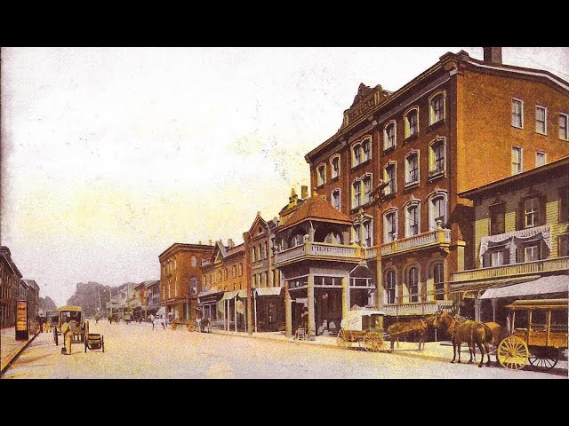 Horse and Buggy Days: Hazleton, PA