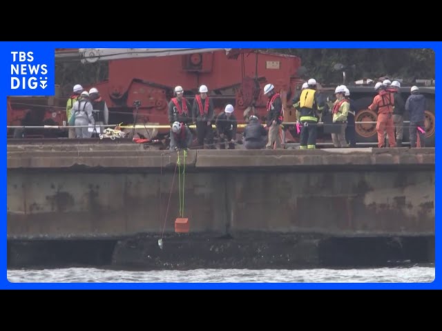 Kawasaki factory fall accident: Search continues for the remaining person; 5 people fell, 3 dead;...
