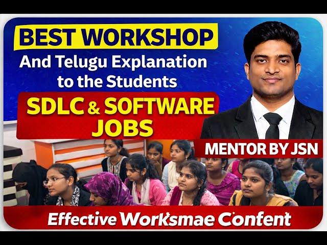 Fresher Seminar | Awareness About SQL Works and Database engineer works | Best Workshop for freshers