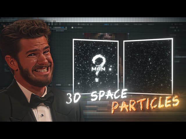 3D Space Particles Tutorial in After Effects | Fictic Editz 