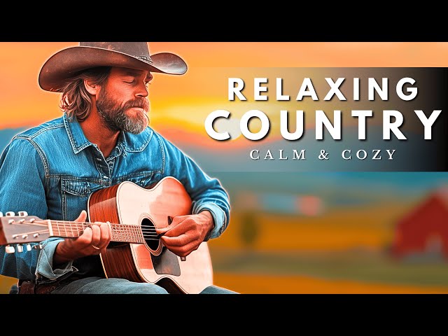 RELAXING COUNTRY MUSIC MIX – Best Playlist for a Peaceful Country Escape 🌾💿