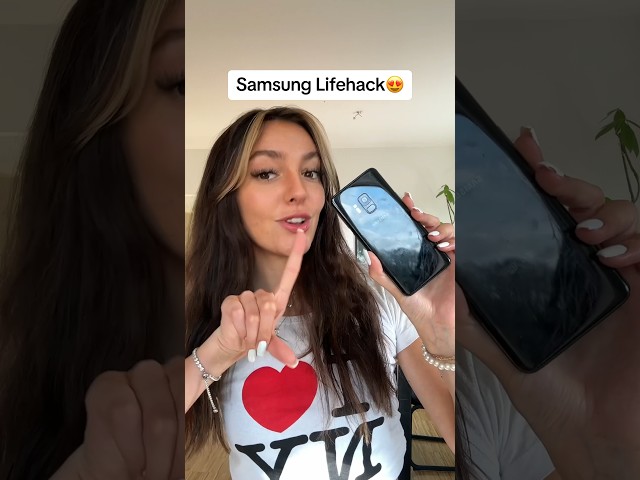 FINALLY!! NEW SAMSUNG LIFEHACK 😍✨ #samsung #phonehacks