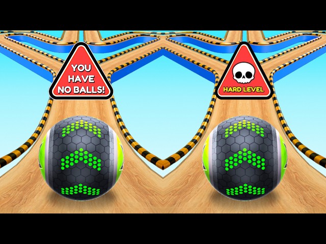 GOING BALLS SPEEDRUN, FUNNY FAILS Vs CHALLENGE, PORTAL RUN, RACE, ALL LEVELS, HARD LEVELS 50