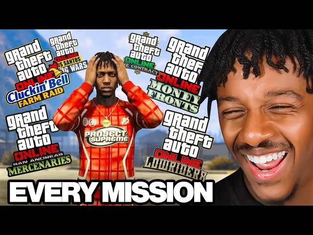 DOING EVERY MISSION IN GTA 5!