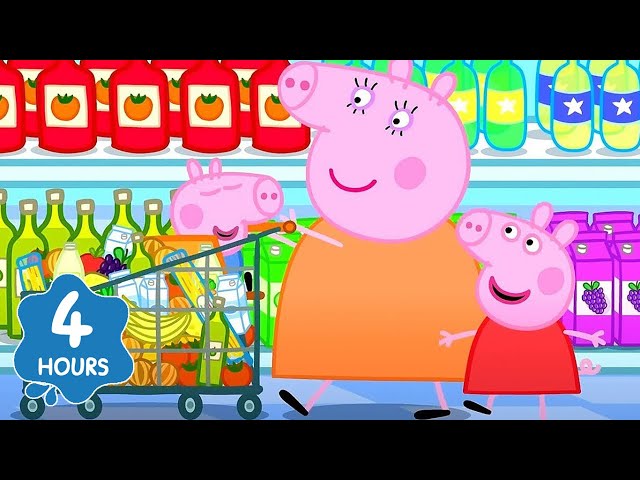 Peppa Pig Goes Grocery Shopping 🐷 | Peppa Pig | Full Episodes | Cartoons for Kids