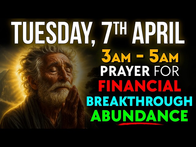 Before Your Feet Touch The Floor Today, PRAY Between 3AM-5AM to DESTROY All Your MONEY WORRIES