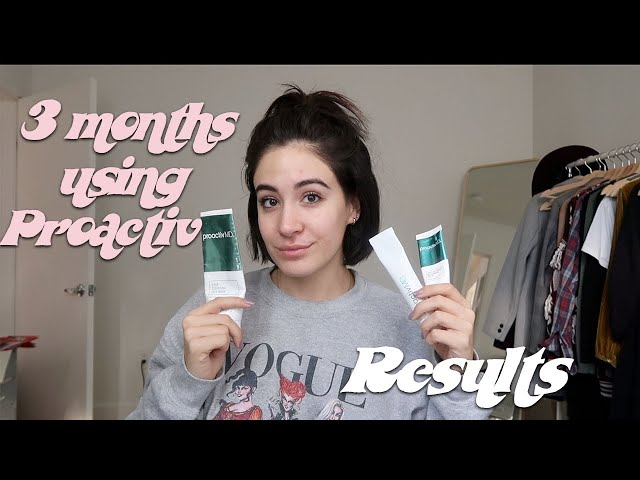 Does Proactiv Really Work?! My 3 Month Results
