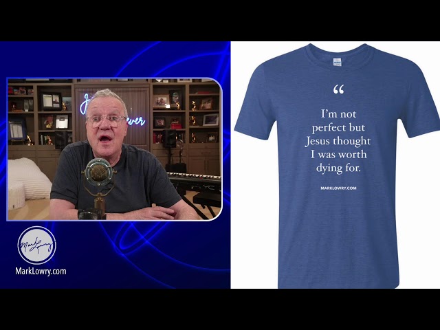 Mark Lowry is LIVE on #JustWhenever! Sit up straight and sing!! Join us!