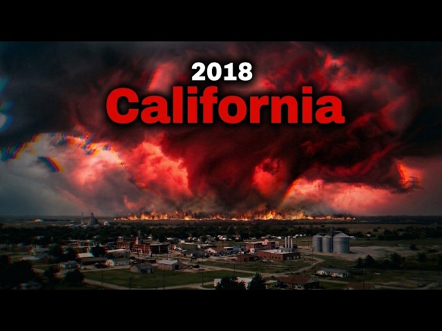 Der erste jemals aufgezeichnete Feuertornado – Kalifornien 2018