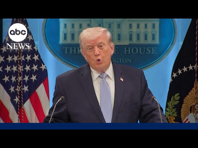 SPECIAL REPORT: Trump gives details on rescue missions for downed F-15 airmen