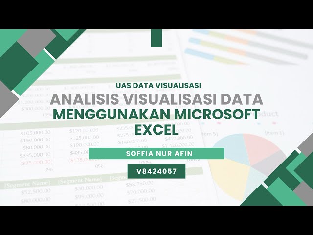 UAS Data Visualization With Excel Project Data Pemasaran Digital  Analisis Visualisasi Data