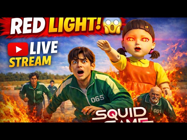 Red Light 🔴Green Light🟢Squid GameK_Sniper HeadshotChallenge #shortslive#shortsfeed