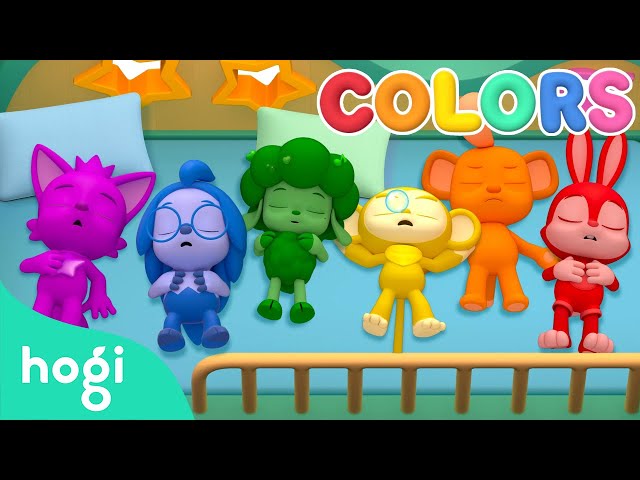 [NEW✨] Whoa! Rolling Down the Bunk Bed Slide! 🔴🟠🟡🟢🔵🟣｜Colors for Kids｜Hogi Colors｜Hogi Pinkfong