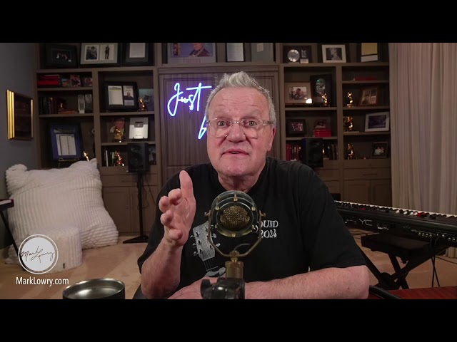 Sit up straight and SING with #MarkLowry on #JustWhenever!
