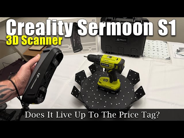 Creality Sermoon S1 3D Scanner | The Fastest Scanner I Have Ever Used