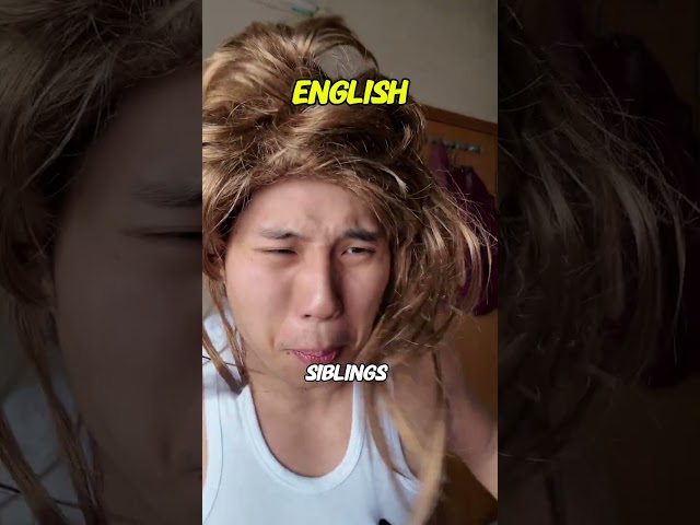 Chinese Versus English (Water)